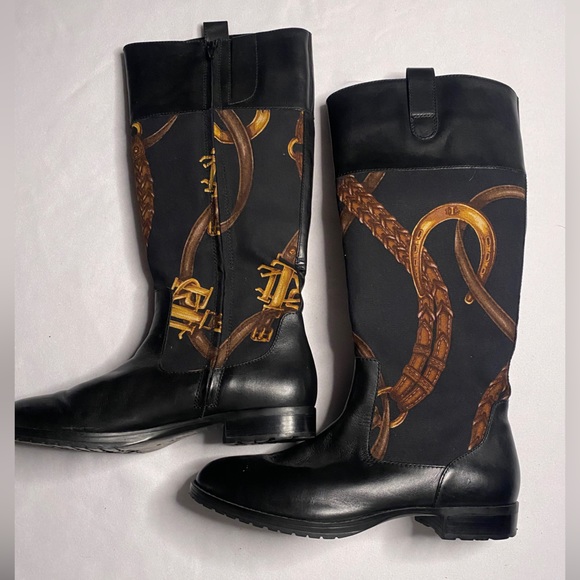 Ralph Lauren Shoes Ralph Lauren Leather Equestrian Boots Poshmark